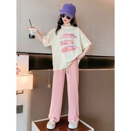 LEO.MAN 2-Piece Set Girls' Shirt + Long Pants Model A0025