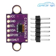 VL53L0X เลเซอร์ตรวจจับระยะระยะการบิน3-5V GY-530 VL53L1X VL53L0X V2โมดูลวัดระยะเลเซอร์ความแม่นยำสูง