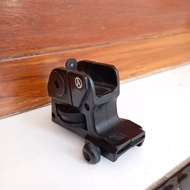 Rear sight abs AEG wgg wgb ex lpeg m16