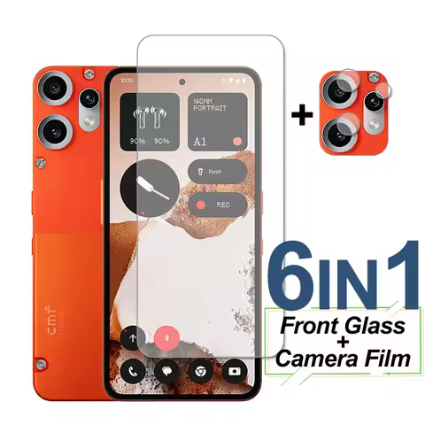 For Nothing CMF Phone 2 Pro Glass Screen Protector Tempered Glass Protective Phone Camera Lens Film 