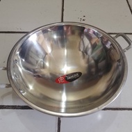 Alluminum LARGE JAVA Wok Pan 30cm 35cm 46cm 50cm