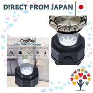 CoolFire - UV-Free Solar Watch Fast Charger Portable Battery C【Direct from Japan】ll Eco-Solar Watche