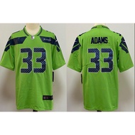 2023เอ็นเอฟแอลซีแอทเทิลเหยี่ยวทะเลเสื้อลูกบอลมีลาย Kaus Sepak Bola ผู้ชายแขนสั้นแฟนรุ่นผู้เล่นเสื้อย