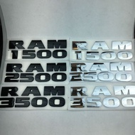 Suitable for Dodge Modified ram1500 ram2500 ram3500 Car Sticker Male Sheepskin Card Modified Car Log