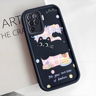 Case For OPPO A74 A95 F19 F19s Cat