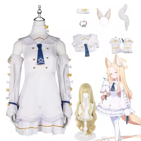 Game Blue Archive Yurizono Seia Cosplay Costumes Wig