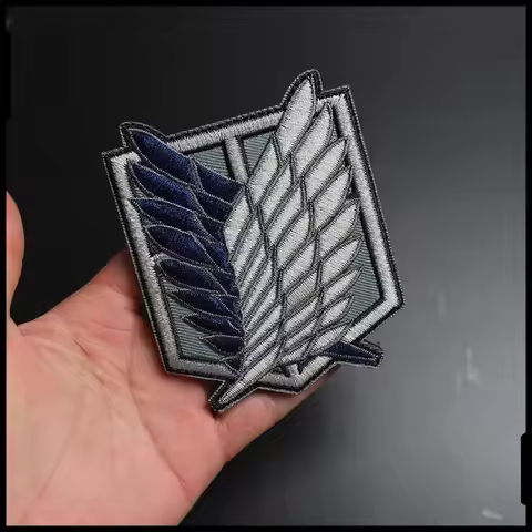 Attack on Titan anime attack on titan Corps Wings of Freedom embroidery armband cloth patch badge cl