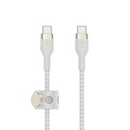 Belkin BoostCharge Pro Flex Braided USB-C to USB-C Charger Cable (2M/6.6FT), USB-IF Certified Power 
