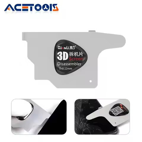 Qianli 3D 0.12MM Stainless Steel Ultra-thin Disassembly Blade Used for Mobile Phone Repair Screen Se