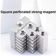 Neodymium Magnet with silver hole box 20x10x4mm 30x10x5mm 20x15x5mm 60x20x5mm multipurpose