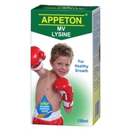 APPETON MULTIVITAMIN LYSINE SYRUP FOR KIDS 120ML