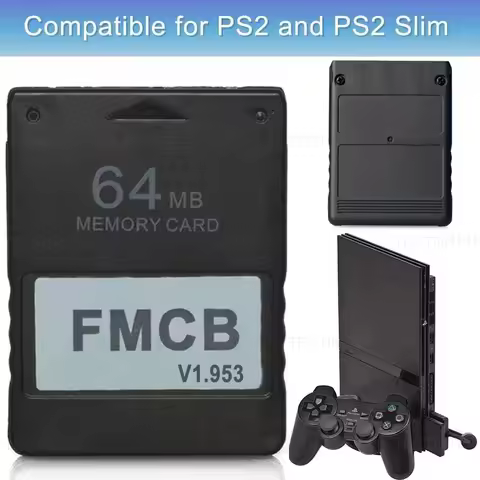 FMCB Free McBoot Card For Sony PS2/PS2 Slim For Playstation 2 8MB/16MB/32MB/64MB Memory Card OPL MC 