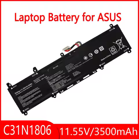 11.55V 3500mAh C31N1806 Laptop Battery For ASUS VivoBook S13 S330F S330U S330UA S330FN S330FA X330FA