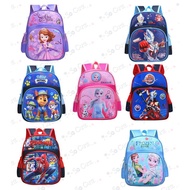 Socute Ultraman Frozen Elsa Anna Sofia Spiderman Paw Patrol School Backpack Bag