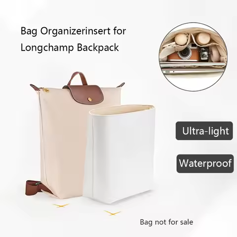 Bag Organizer Insert For Longchamp Backpack Waterproof Bag Insert Storage Lightweight Bag Support Du