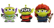 ​Pixar Alien Remix Character Figures 3-pack 3-inches, Mr. Incredible from The Incredibles, Buzz Ligh