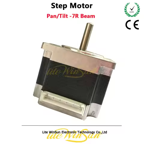 XY Motor Pan Tilt Motor 2phase Step for Beam R7 230W Beam Moving Head Light Axis Pan Tilt Movement M