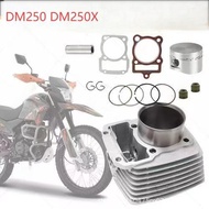 Motorcycle DM250 DM250X Engine Cylinder Kit Complete Cylinder Set