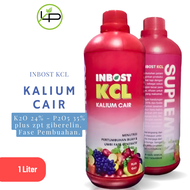 Pupuk cair INBOST KCL 1 Liter kalium cair plus zpt giberelin bio kcl