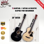 GITAR AKUSTIK 38 INCI – PAKEJ PEMULA / ASAS / PREMIUM