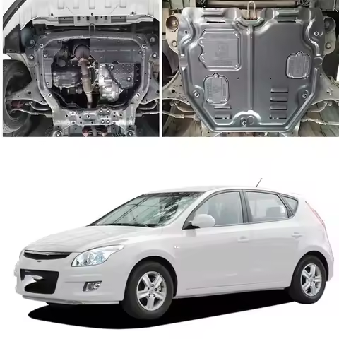 Car Accessories Black Under Engine Guard Mudguard Board Splash Shield Mud Fender Plate Panel For Hyu