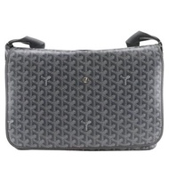 【日本直送】GOYARD 灰色 PVC Capetienne MM 側背包 CAPETIMMLTY51CG51P 中性【二手】
