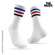 THE MUDS - Oldschool Striped Socks BMH - X31