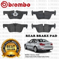 BREMBO BMW F30 320d 328i 330e Front Rear Disc Brake Pad