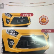 Perodua Axia Front Lower Grill Chrome