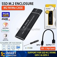 Mall inline badgeM-TECH CM2M Casing SSD NVME USB 3.1 Type C SSD Enclosure up to 10Gbps