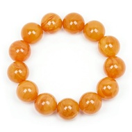 【正佳珠寶】蜜蠟琥珀 頂級花蜜蠟 17.8-18.3mm 花蜜蠟手珠