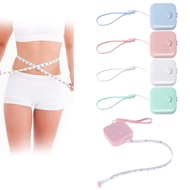 1PC Retractable Tape Ruler 150cm/60 Inch Portable Tape Measure Mini Keychain Soft Ruler Camping Supp