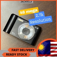 🔥READY STOCK🔥 XVISION S-48 DIGITAL CAMERA 48MP 1080P Auto Focus 2.8" IPS Screen 8X Zoom Photo Self-T