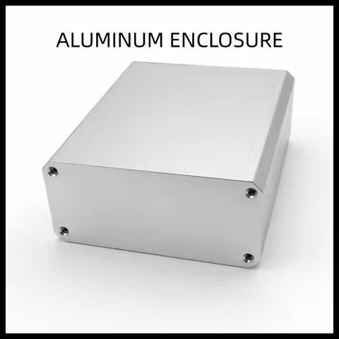 104*46 Aluminum Alloy Enclosure Instrument Power Supply Circuit board Protects Box Shell HIFI Audio
