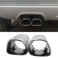 【 LCG5】-Car Accessories Exhaust Tip Stainless Steel Auto Exhaust Pipe Muffler Tip Car Tail Pipe Fit 