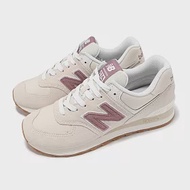 New Balance 休閒鞋 574 女鞋 亞麻 玫瑰木 粉紅 復古 麂皮 NB WL574QC2-B