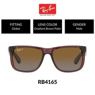 Ray-Ban Justin Blue - RB4165 6597T5 | Men Global Fitting | Sunglasses Size 51mm