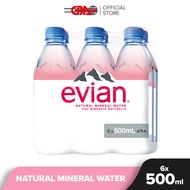 Evian Mineral Water Prestige 500ml x 6 (MULTIPACK)