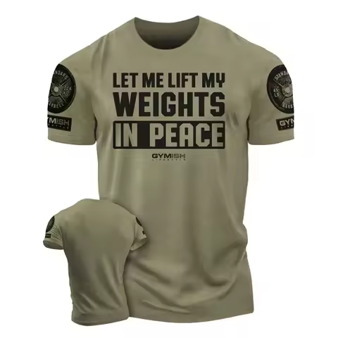 Fashion Mens 3D Printed Gym T Shirts Simple Trend Summer O Neck Alphabets Pattern Sports T-shirt Qui