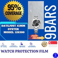 [SG LOCAL] Protection Film for Rolex DateJust 41mm Oyster (126300) full coverage