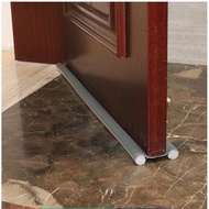 Door Seal Dustproof Soundproof Strip Draught Excluder Stopper Bottom Guard Double 95*10cm Silicone R