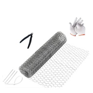 (XCTS) Floral Chicken Wire Hexagonal Chicken Wire Fencing Fit For Garden Craft Projects