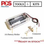 LED Light Kit with AA Battery Simple Electric Circuit [Kit Lampu LED Bernyala]