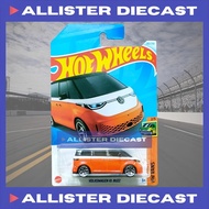 HW Hot Wheels Volkswagen ID Buzz Orange Hotwheels Volkswagen ID Buzz Orange Vans Hot Wheels VW ID Bu