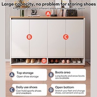 Laundry Room Shoe Cabinet  Multi-Layer Rack for Service Yard  Detergent & Cleaning Storage Organiser