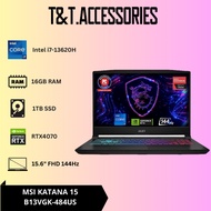 MSI Katana 15 i7-13620H 16GB 1TB RTX4070 15.6" FHD Gaming Laptop