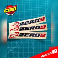 Cutting sticker - Zero9 cutting sticker - Zero9 sticker - Motorcycle, car, and helmet stickers