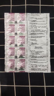 NEURODEX TABLET B1 B6 B12(Obat KakuKramKebasKesemutan)