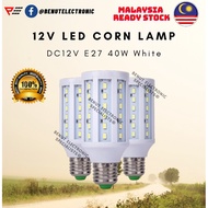 DC 12V E27 LED 40W Lamp Light Corn Bulb Chandelier LED Corn Lamp 12V Battery Lamp