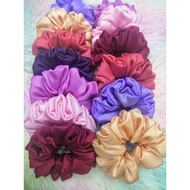 scrunchie satin murah getah rambut borong